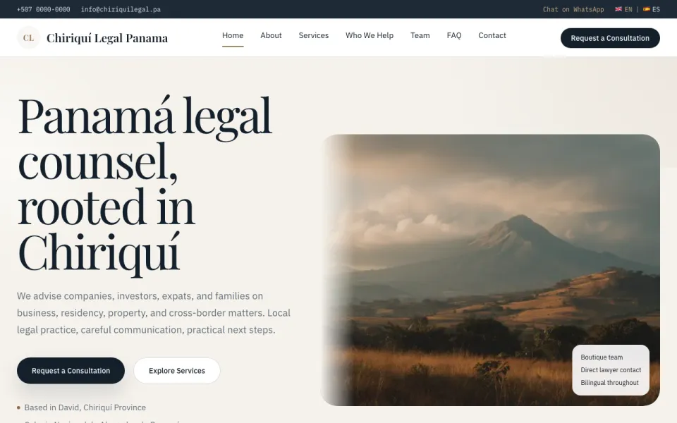 Law Firm Demo